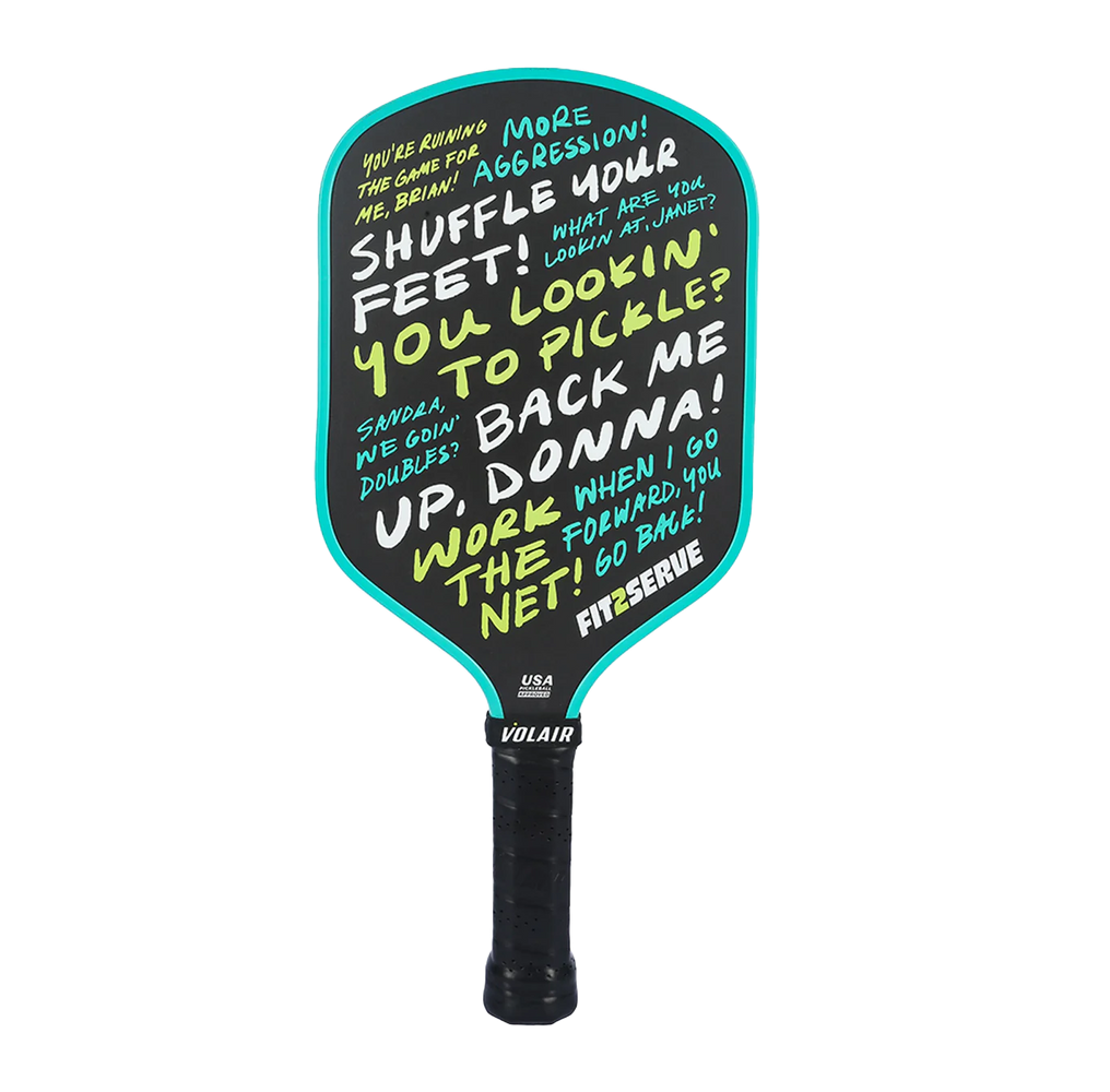 Vợt Pickleball Volair Fit 1 Limited Edition 16mm ‘Black Blue’ - Ảnh 3