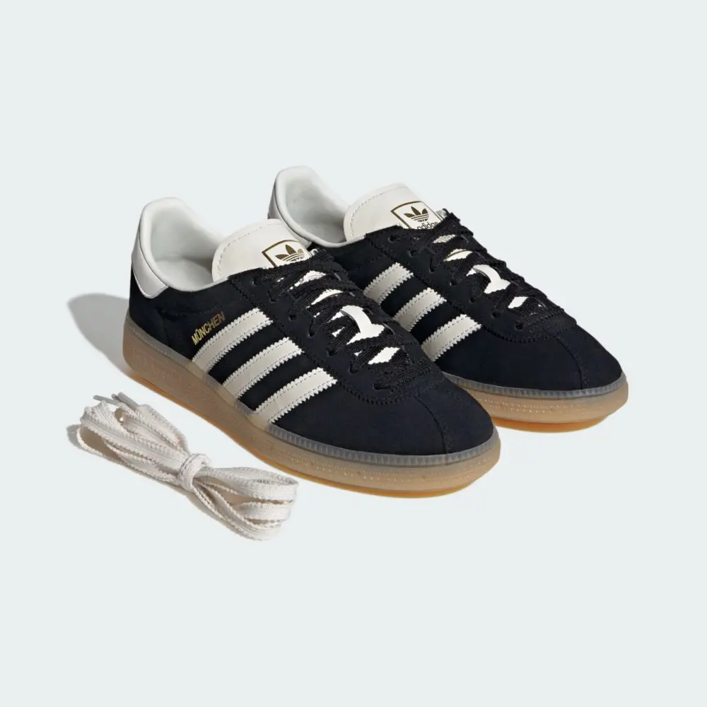 Alternative view of Giày Adidas Muenchen 'Core Black' IH4206