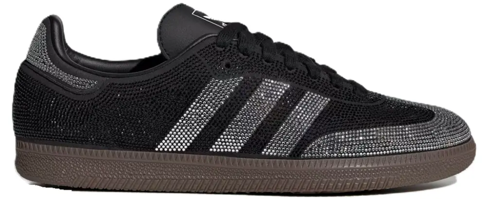 Giày Adidas Samba OG ‘Rhinestone Black Silver’ IH9052
