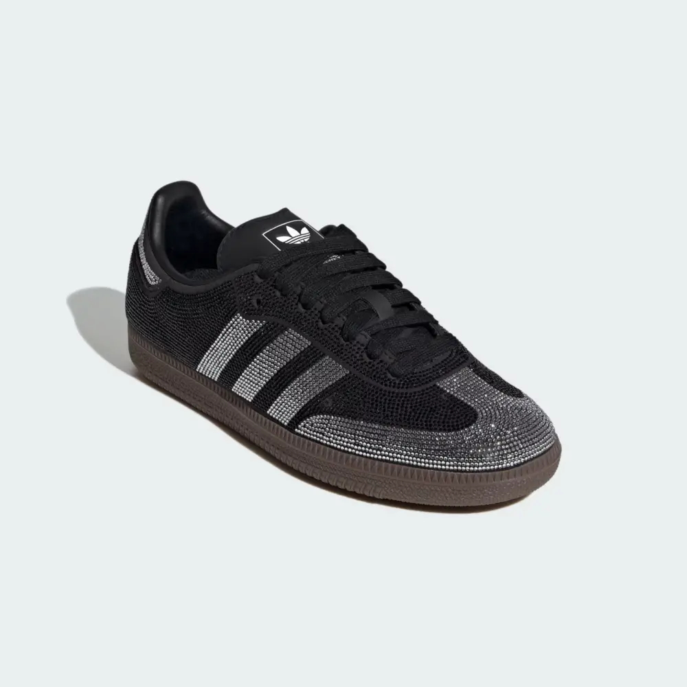 Giày Adidas Samba OG ‘Rhinestone Black Silver’ IH9052 - Ảnh 3