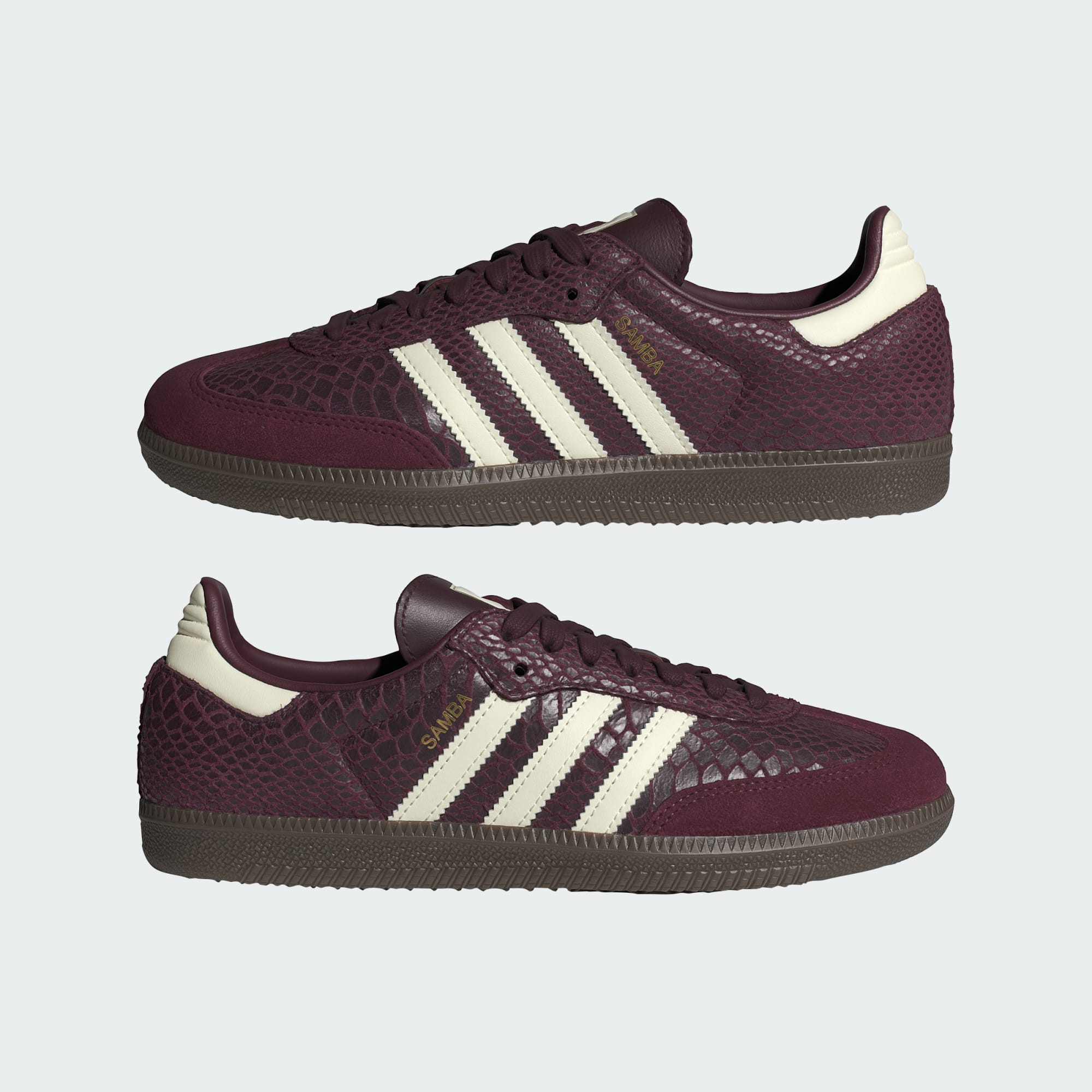 Alternative view of Giày Adidas Samba OG 'Maroon' IH3979
