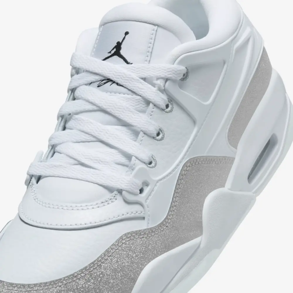 Alternative view of Giày Nike Air Jordan 4 RM ‘White Silver Glitter’ HQ3441-111