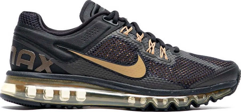 Giày Nike Air Max 2013 ‘Black Flat Gold’ HQ1927-001