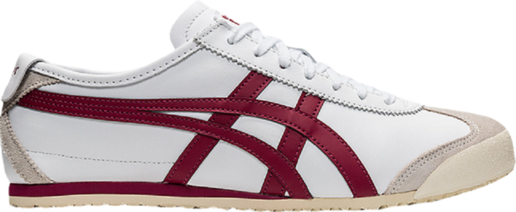 Giày Onitsuka Tiger Mexico 66 ‘White Burgundy’ D4J2L-0125