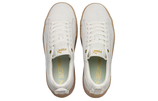 Giày Puma Smash Platform Frill ‘White Gold’ 366928-04 - Ảnh 4