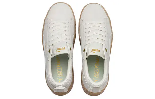 Giày Puma Smash Platform Frill ‘White Gold’ 366928-04 - Ảnh 4