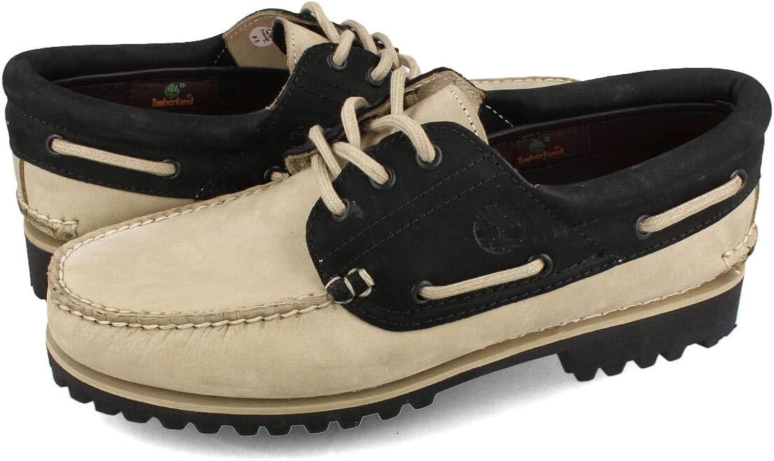 Giày Timberland 3-Eye Lug Handsewn Boat Shoes ‘Grey’ A5RH8 - Ảnh 4