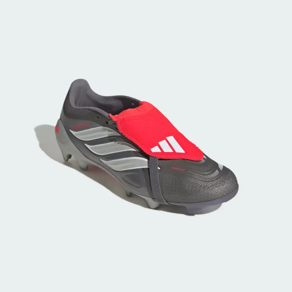 Giày adidas Predator League Fold-Over Tongue FG 'Zero Metalic' JS0426 - Ảnh 4
