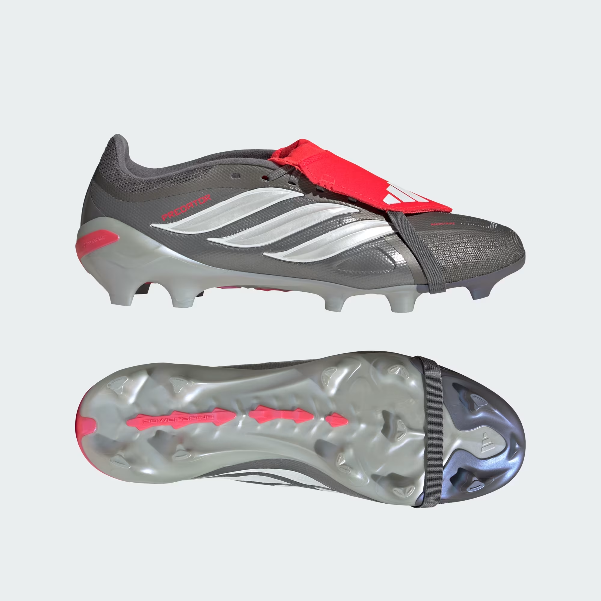 Giày adidas Predator League Fold-Over Tongue FG 'Zero Metalic' JS0426 - Ảnh 6