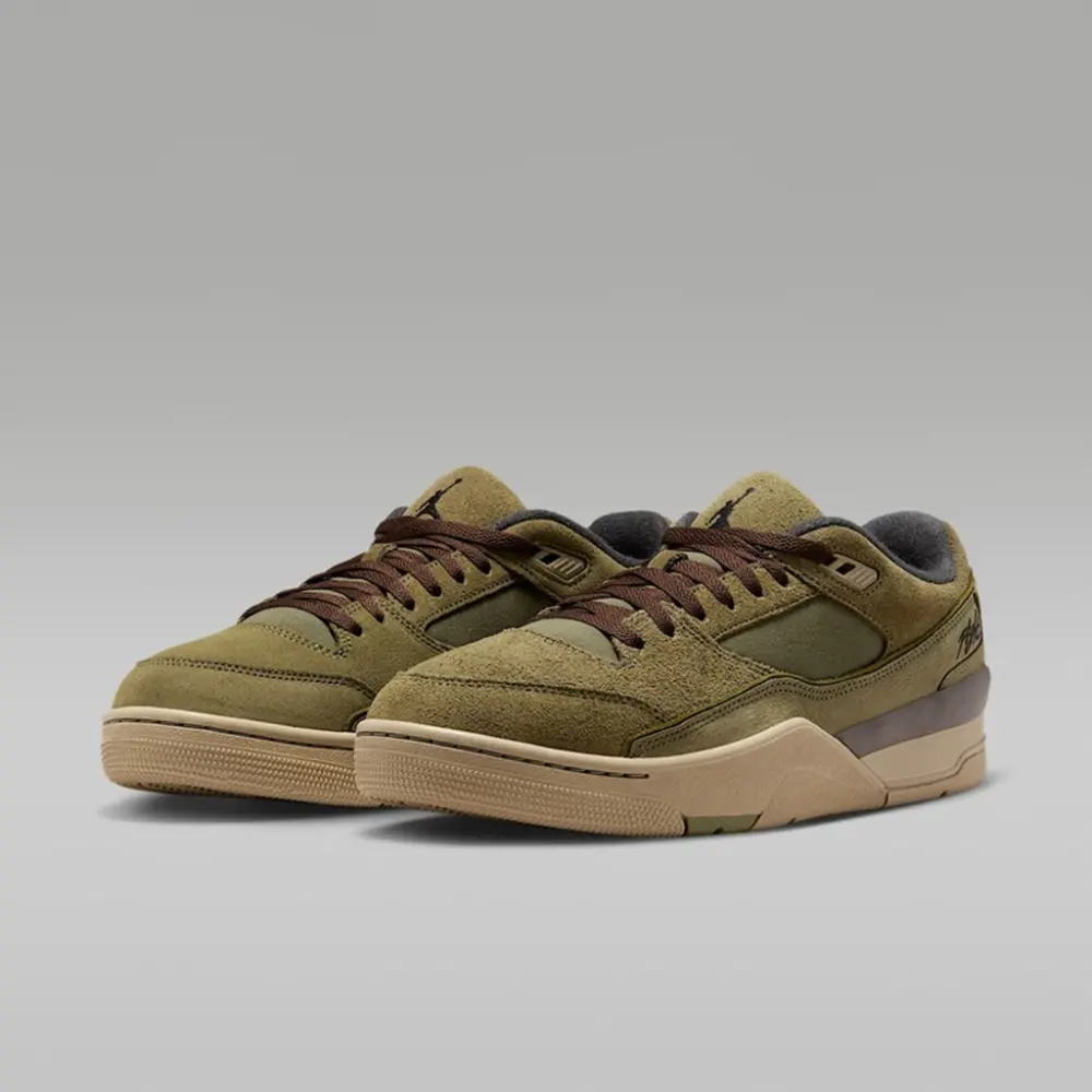 Giày Nike Air Jordan Flight Court ‘Baroque Brown’ HF3255-202 - Ảnh 3