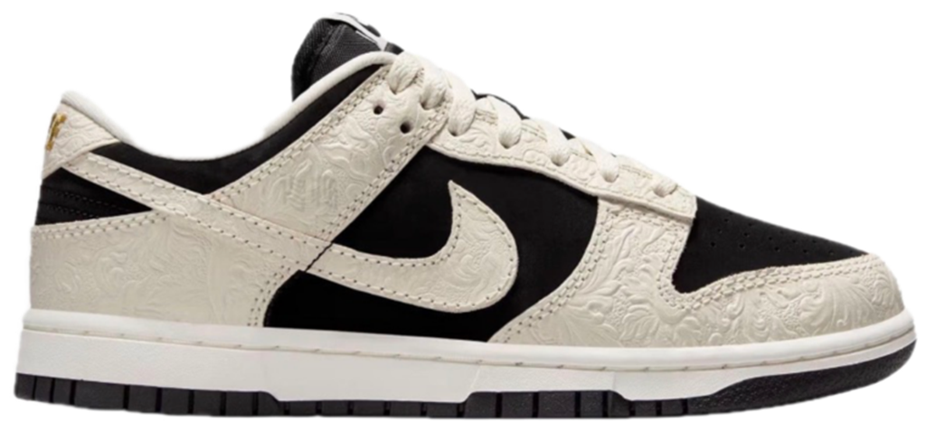 Giày Nike Dunk Embossed Baroque ‘Black White’ IF3944-001
