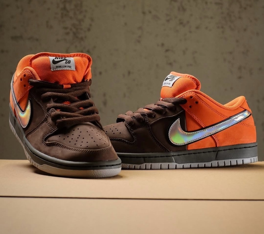 Giày Nike SB Dunk Low Pro 'Safety Orange' IR1888-800 - Ảnh 3