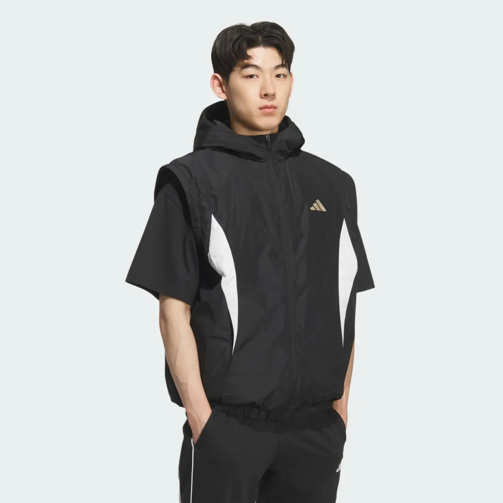 Alternative view of Áo Adidas BASKETBALL LNY 'Black' KS3171