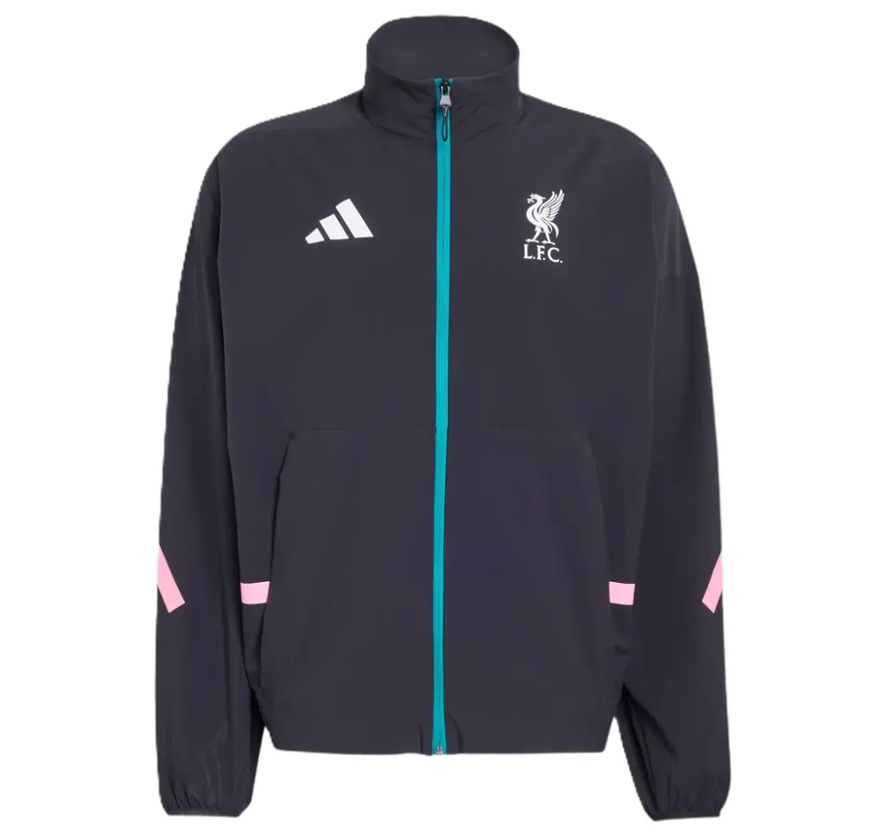 Áo Adidas Liverpool FC Z.N.E. Anthem Jacket ‘Black’ JZ0138