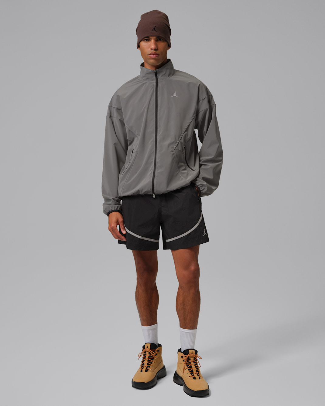 Alternative view of Áo Nike Jordan Brooklyn Hike Mike Reflective Draft Jacket 'Metallic Silver' IF1877-095