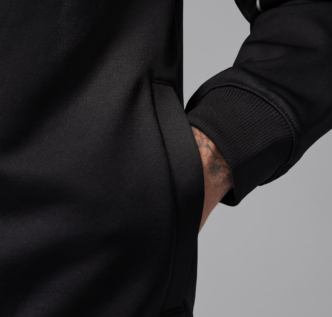 Áo Nike Jordan Brooklyn Tricot Tracksuit Jacket ‘Black’ IO0745-010 - Ảnh 5