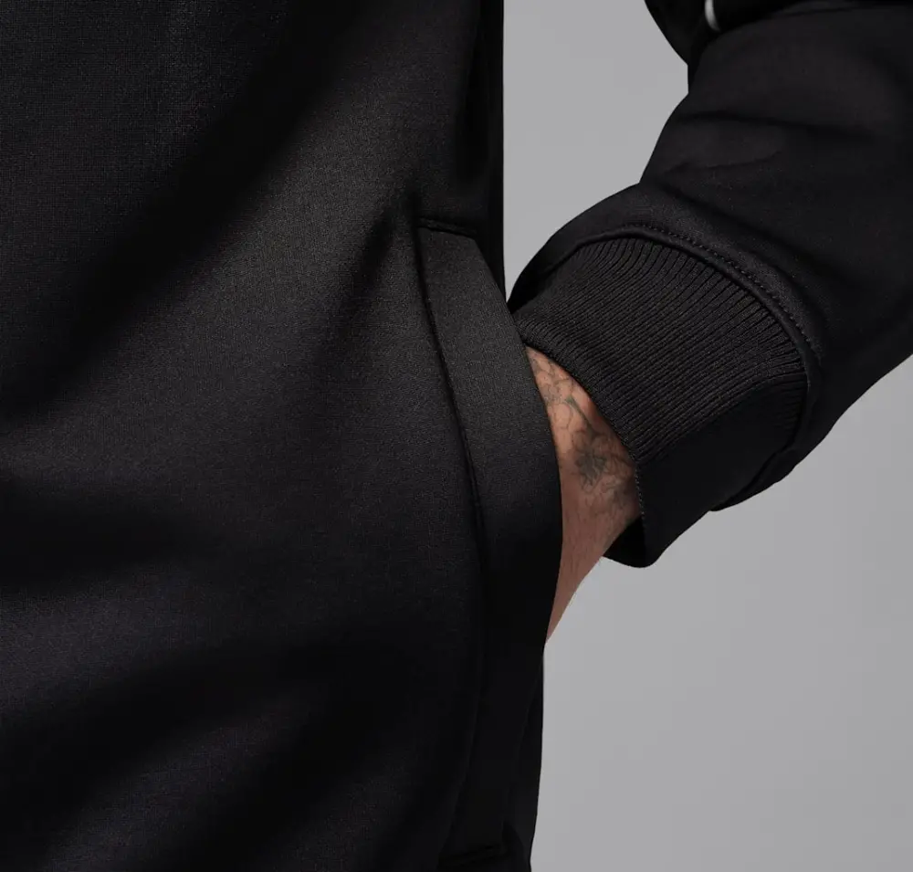Áo Nike Jordan Brooklyn Tricot Tracksuit Jacket ‘Black’ IO0745-010 - Ảnh 5