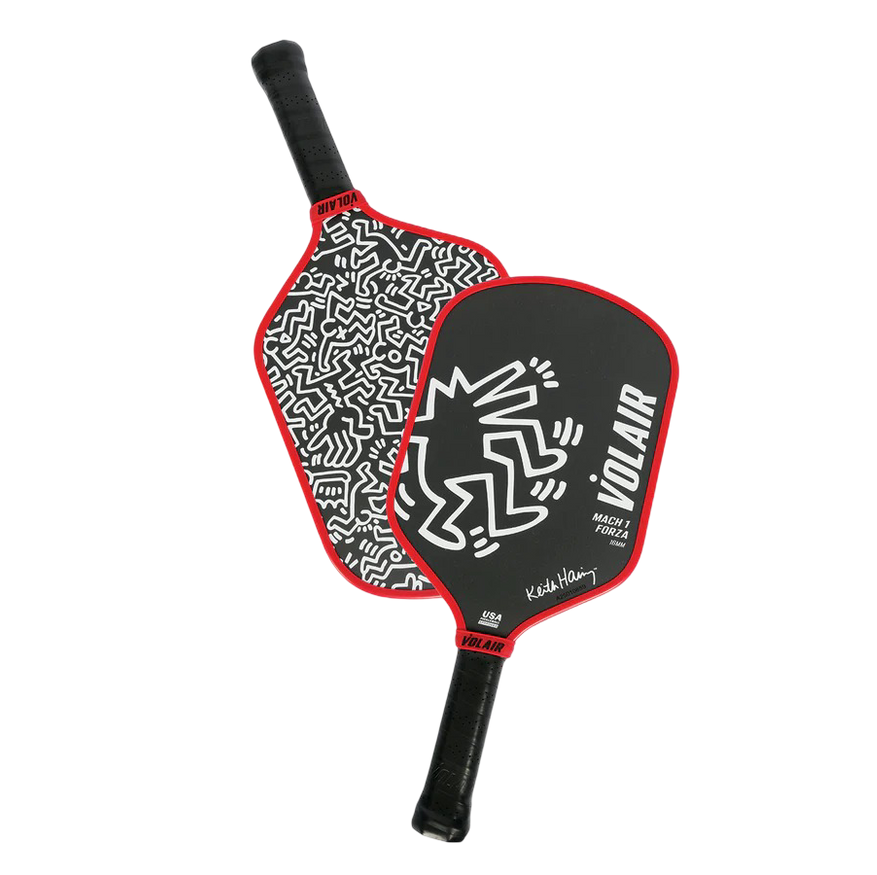 Vợt Pickleball Volair Mach 1 Forza: 16mm ‘Keith Haring #3’ - Ảnh 3