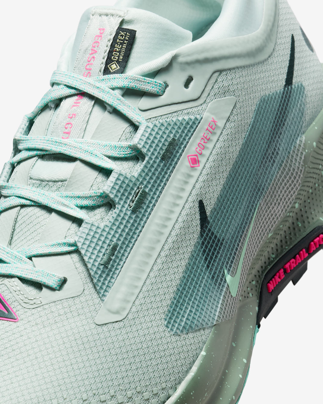 Alternative view of Giày Nike React Pegasus Trail 5 Gore-Tex ‘Clay Green’ FQ0908-013