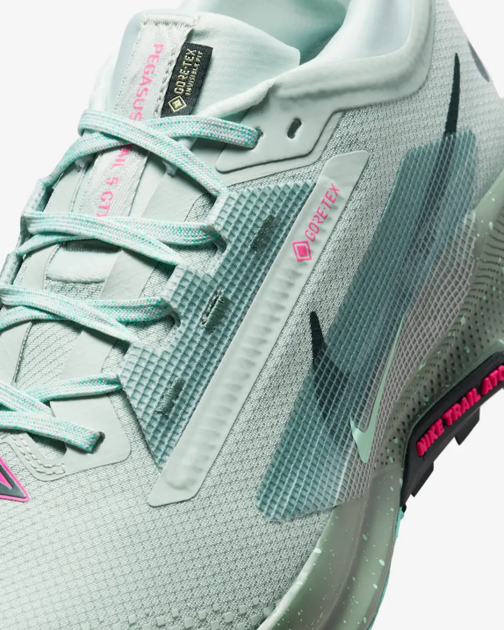 Alternative view of Giày Nike React Pegasus Trail 5 Gore-Tex ‘Clay Green’ FQ0908-013