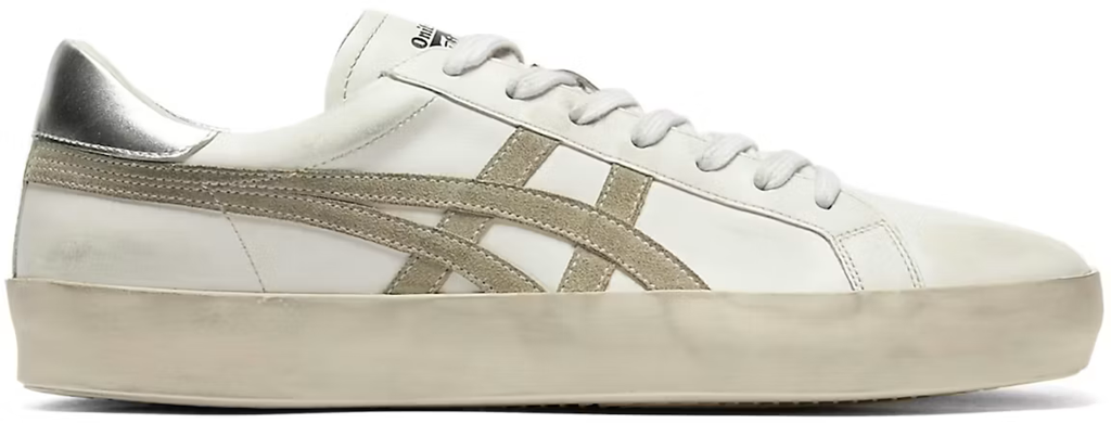 Giày Onitsuka Tiger Fabre Low Italian Made 'White Grey' 1183C550-100