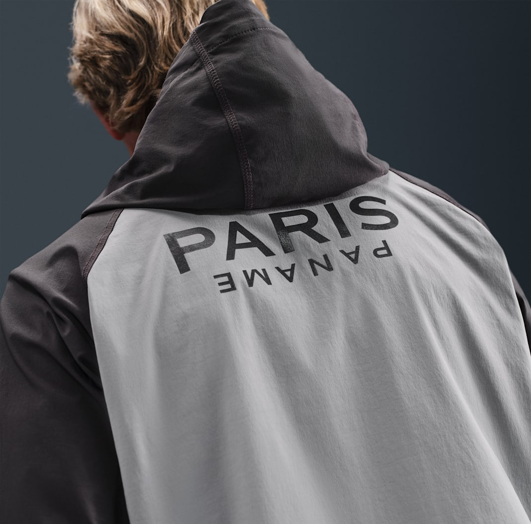 Áo Nike Paris Saint-Germain Tech Windrunner Woven Jacket ‘Particle Grey’ HQ4981-060 - Ảnh 5