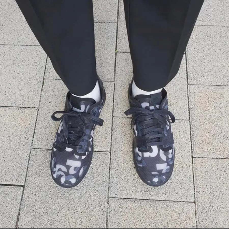 Giày Nike Dunk Low x Comme des Garçons ‘Print’ CZ2675-001 - Ảnh 3