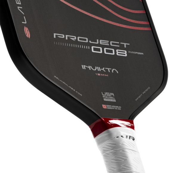 Vợt Pickleball Selkirk LABS Project 008 Invikta ‘Black Red’ - Ảnh 3