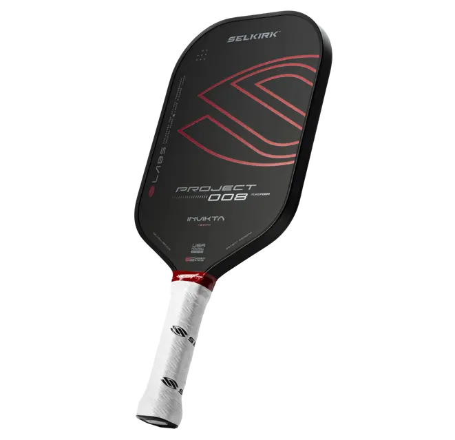Alternative view of Vợt Pickleball Selkirk LABS Project 008 Invikta ‘Black Red’