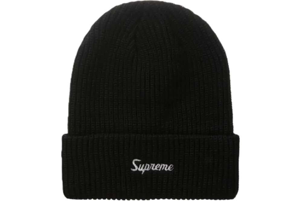 Mũ Supreme Loose Gauge Beanie ‘Black’