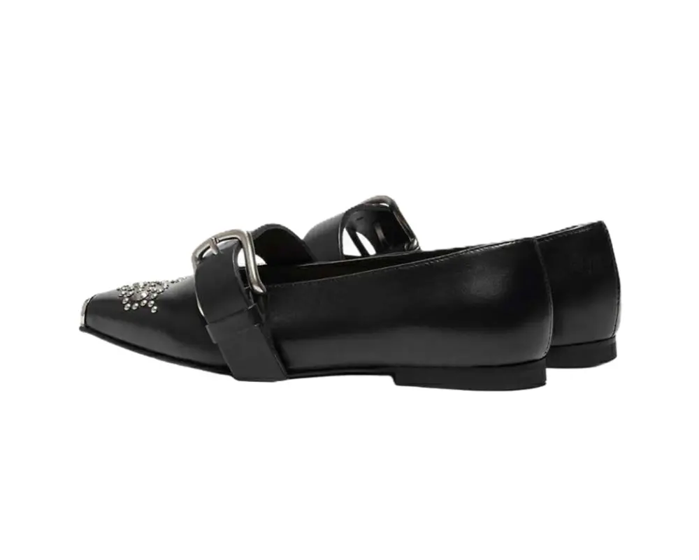 Giày Onitsuka Tiger Ballerina Studs 'Black' 1182a682-001 - Ảnh 4