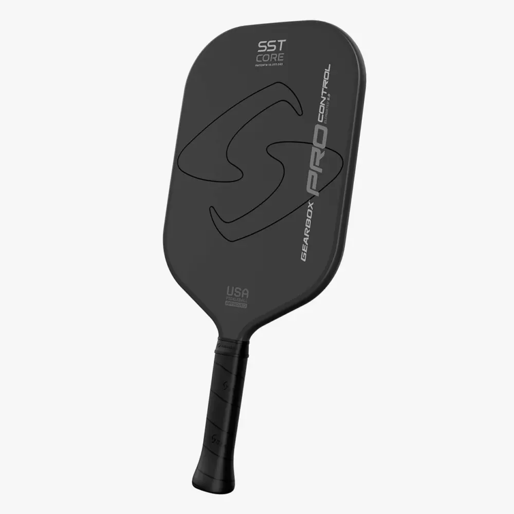 Vợt Pickleball Gearbox Pro Control Elongated 14mm ‘White’ - Ảnh 3