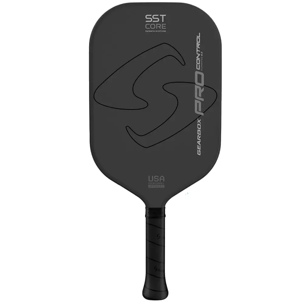 Vợt Pickleball Gearbox Pro Control Elongated 14mm ‘White’