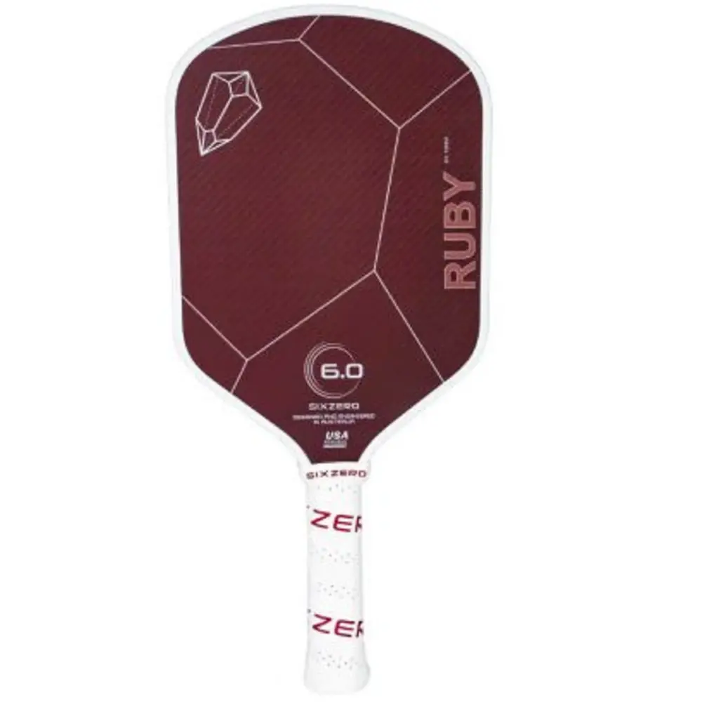 Vợt Pickleball Six Zero Ruby 16mm ‘Pink’