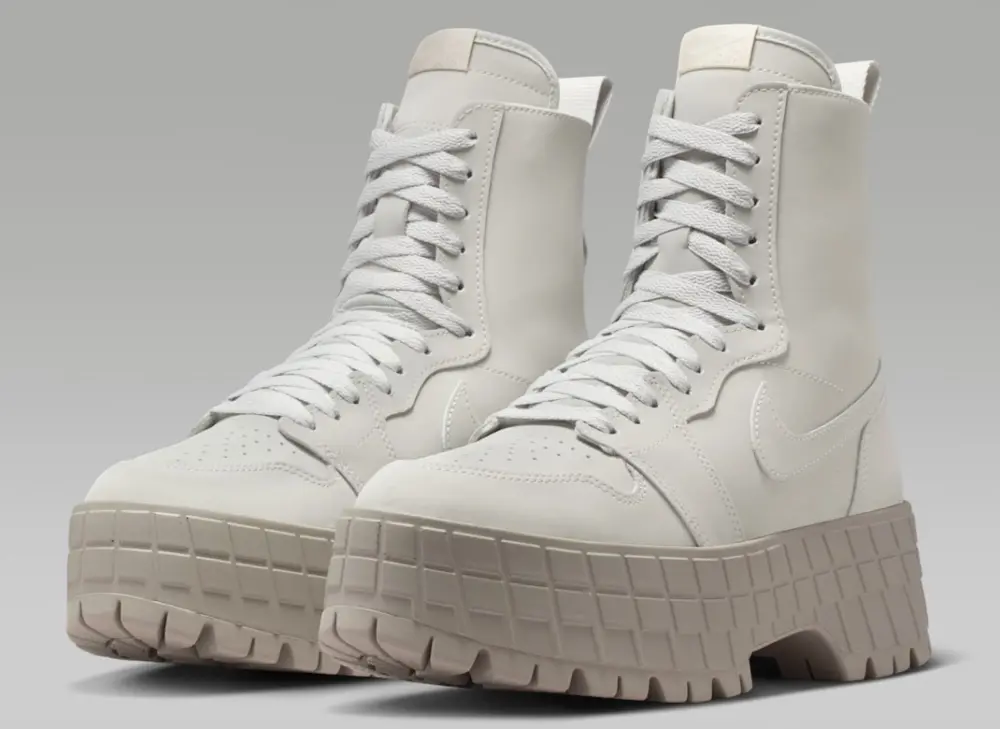 Giày Nike Air Jordan 1 Brooklyn ‘Pale Grey’ IR0837-099 - Ảnh 4