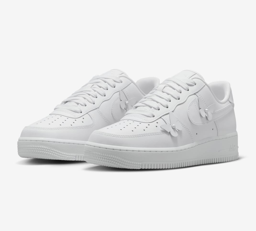 Giày Nike Air Force 1 Low ‘Butterfly White’ IH4480-100 - Ảnh 3
