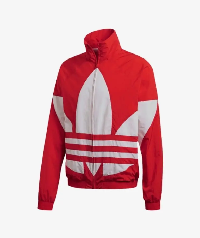 Áo Adidas Big Trefoil Track Jacket 'Red' FM9891 - Ảnh 3
