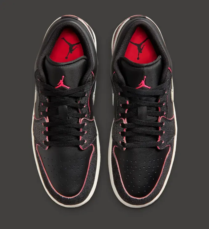 Giày Nike Air Jordan 1 Low ‘Black Denim’ IR0842-010 - Ảnh 4