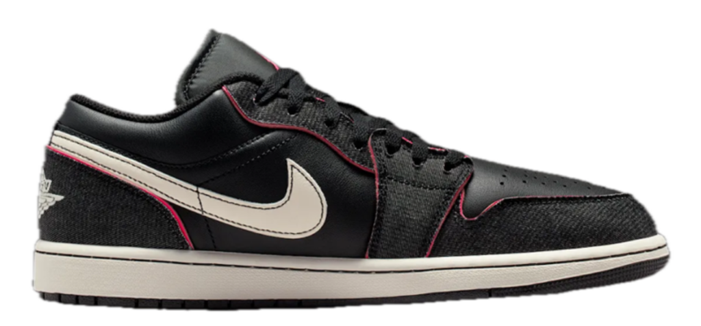 Giày Nike Air Jordan 1 Low ‘Black Denim’ IR0842-010