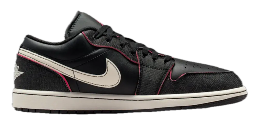 Giày Nike Air Jordan 1 Low ‘Black Denim’ IR0842-010