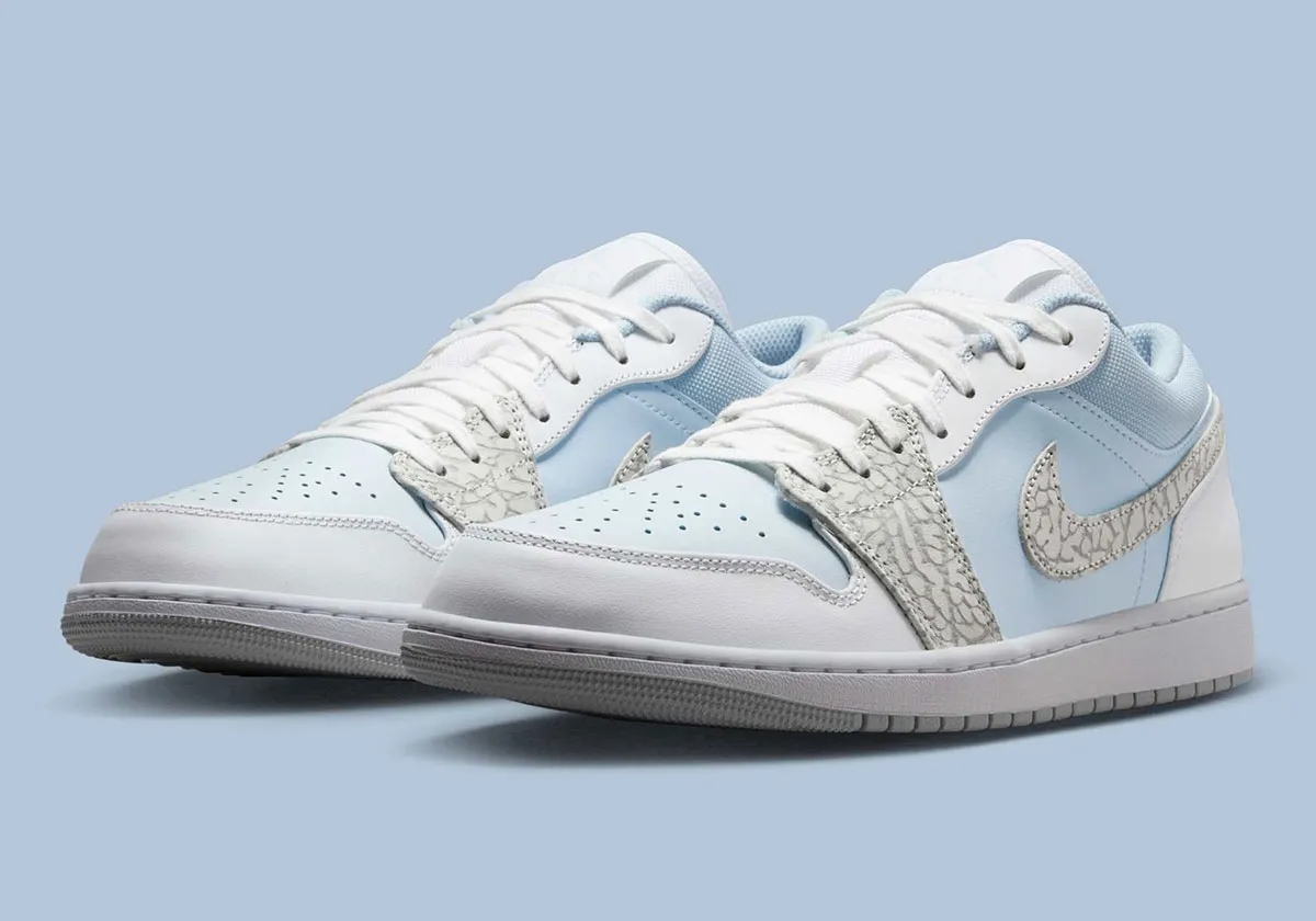 Alternative view of Giày Nike Air Jordan 1 Low SE ‘Blue Tint’ IB7692-400