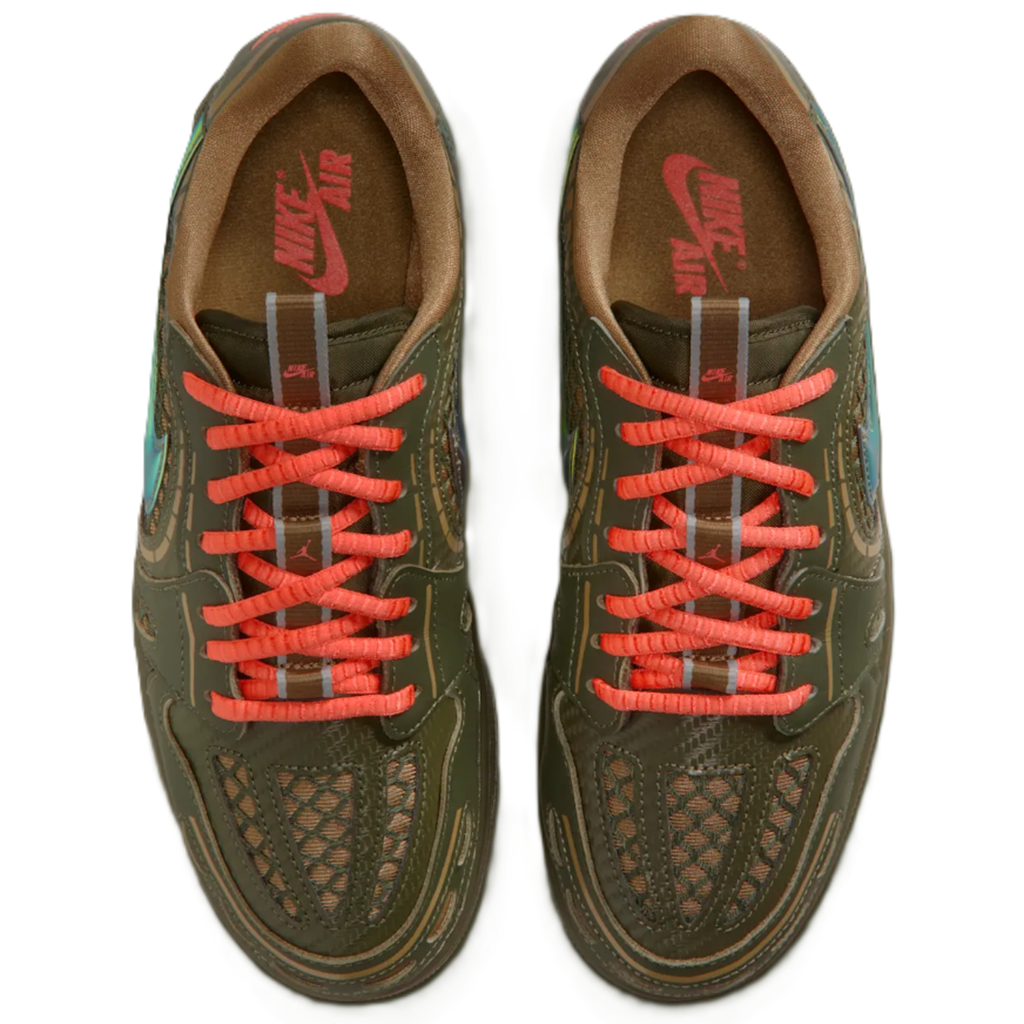 Giày Nike Air Jordan 1 Low ‘Brown Kelp’ HQ2186-300 - Ảnh 3