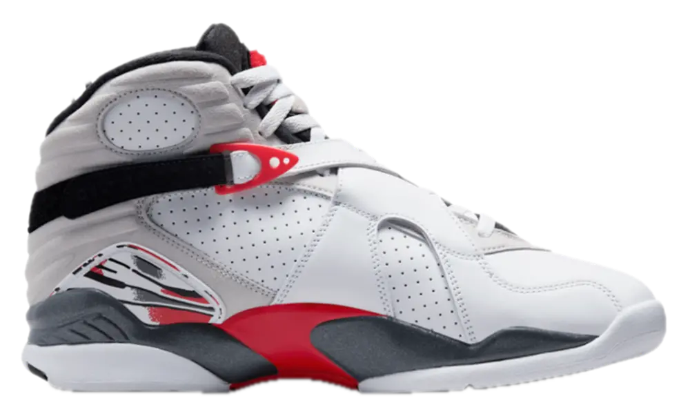 Giày Nike Air Jordan 8 Retro ‘White True Red’ 305381-100