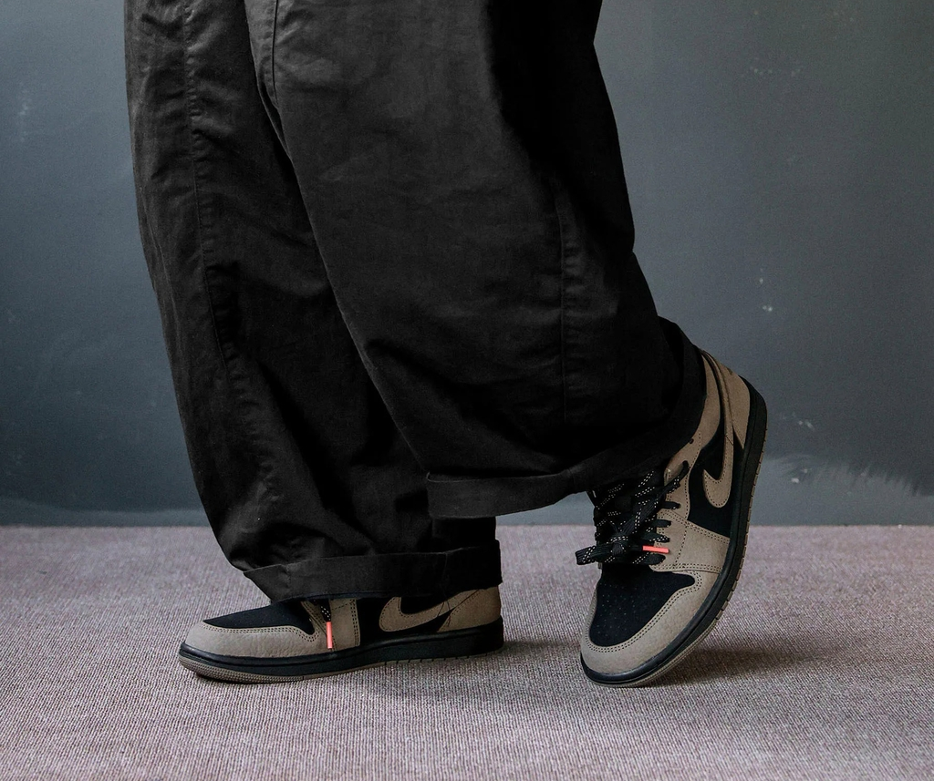 Giày Nike Air Jordan 1 Low SE ‘Olive Grey’ IB7109-005 - Ảnh 3