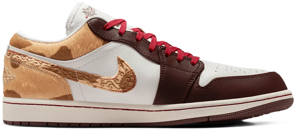 Giày Nike Air Jordan 1 Low SE CNY ‘Sail Chocolate’ IQ5321-121
