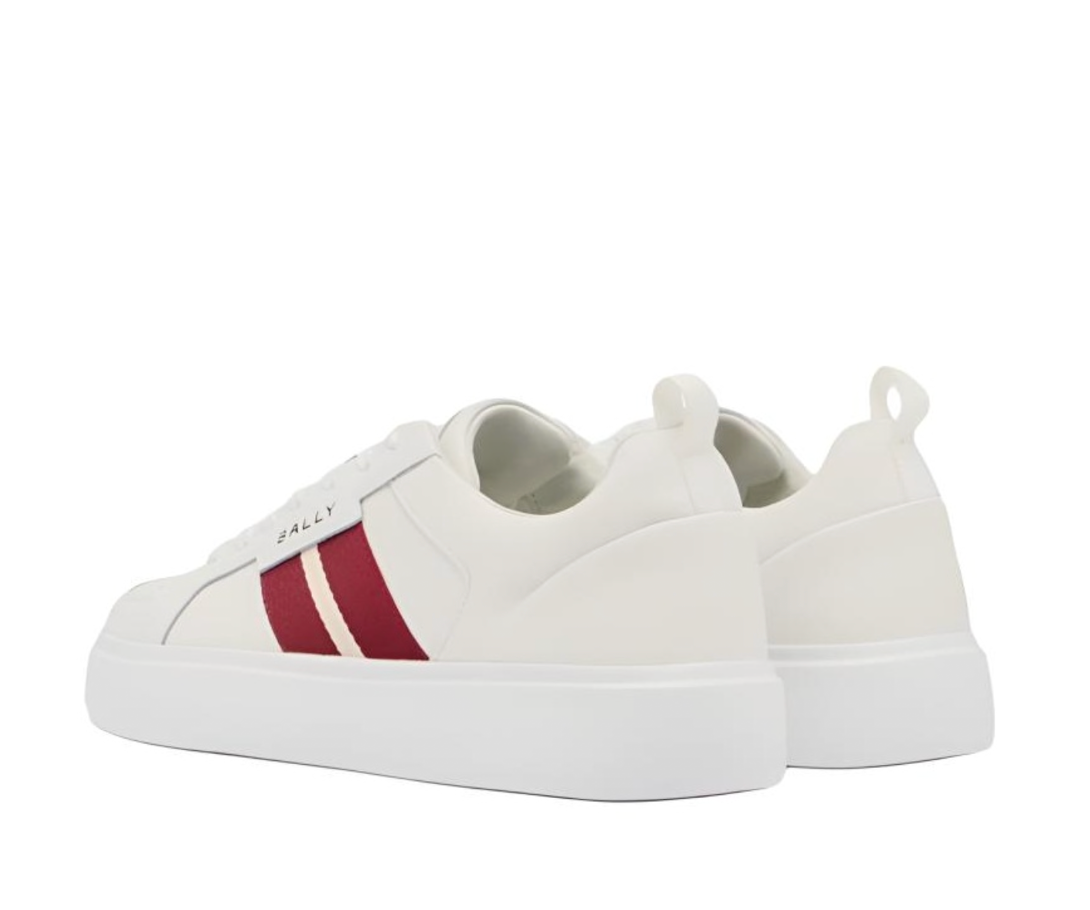 Giày Bally Leather Sneakers 'White' 6313178 - Ảnh 3