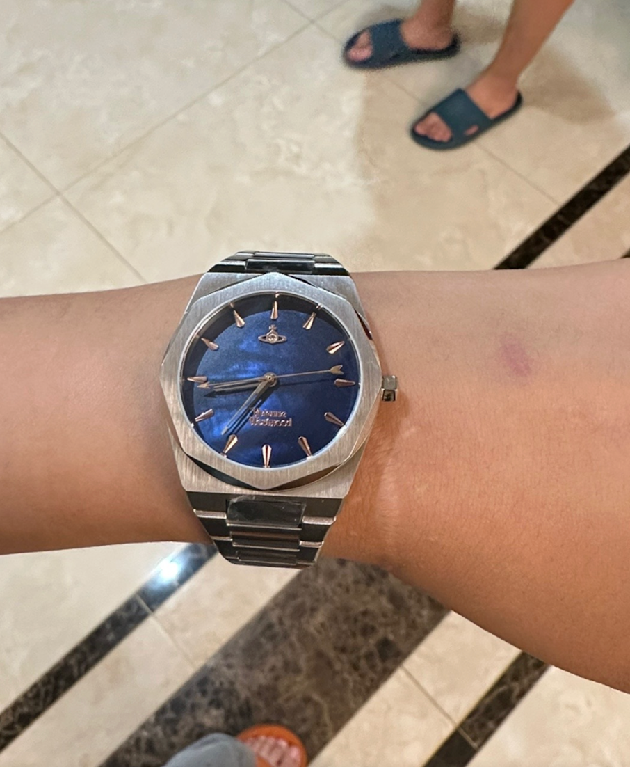 Đồng Hồ Vivienne Westwood Limehouse 'Navy' VV244DBLSL - Ảnh 3