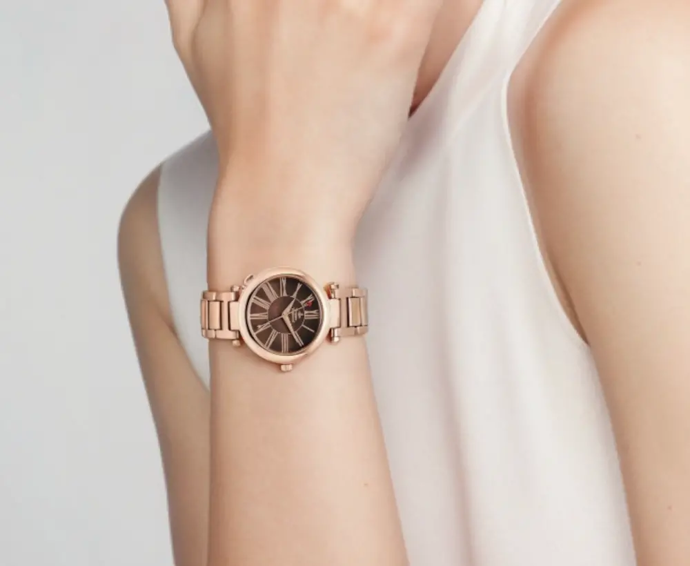 Đồng Hồ Vivienne Westwood Orb 'Rose Gold' VV006PBRRS - Ảnh 2
