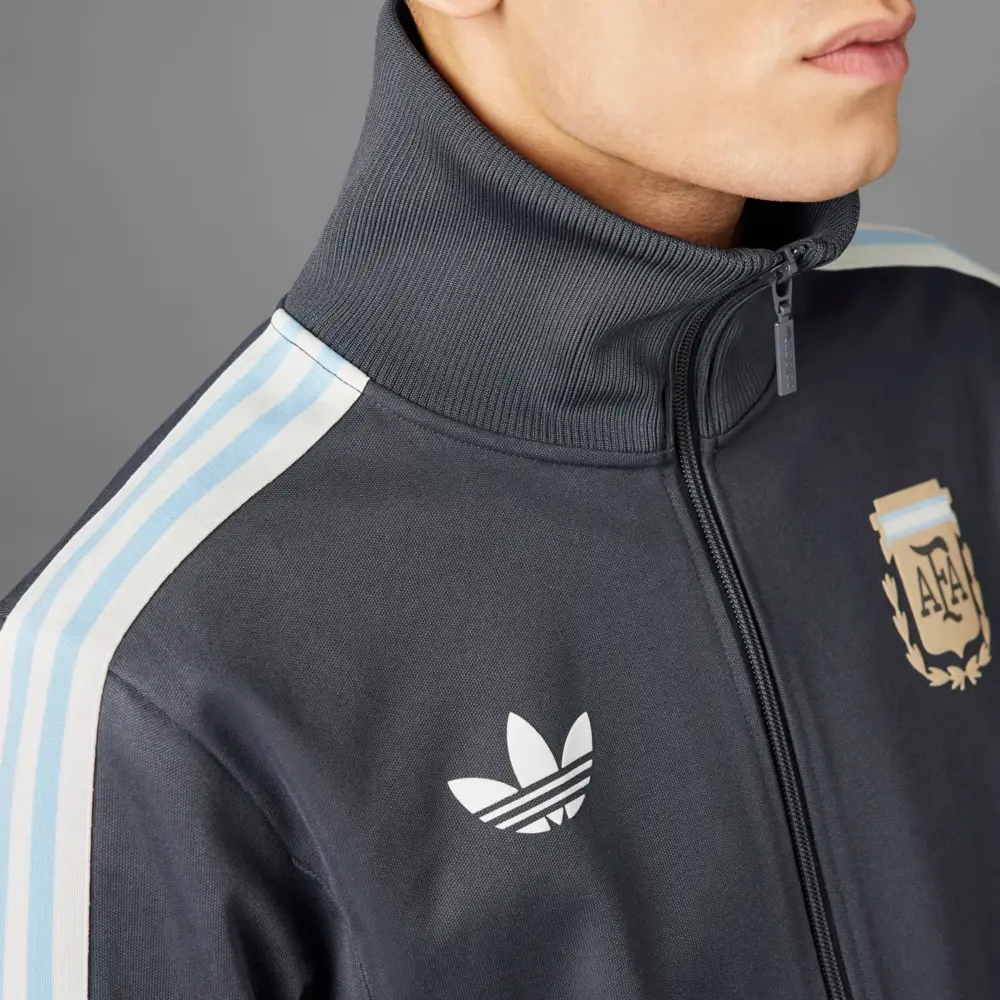 Alternative view of Áo Adidas Argentina Beckenbauer ‘Utility Black’ IU2155