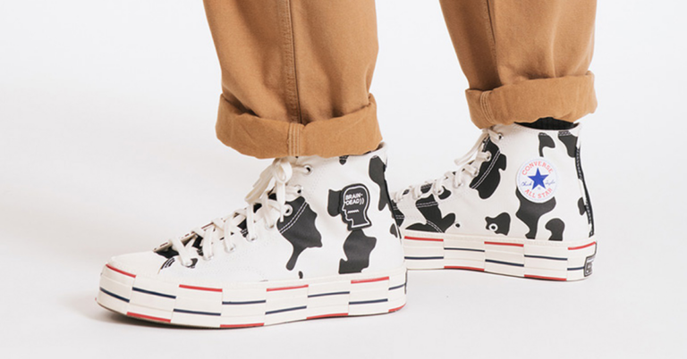 Alternative view of Giày Converse Brain Dead x Chuck 70 Cow Print 169946C